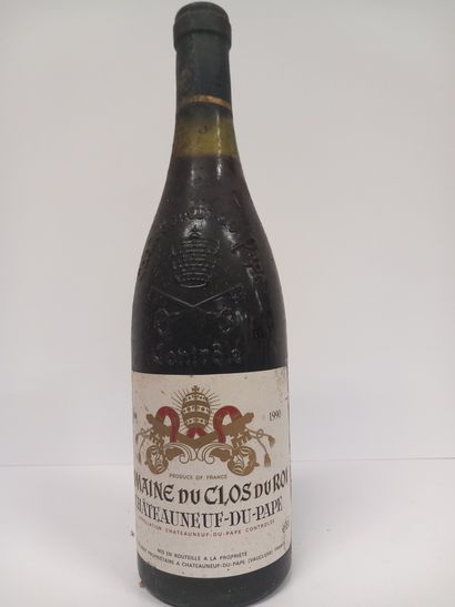 Bouteille de Châteauneuf du Pape 1990 Domaine...