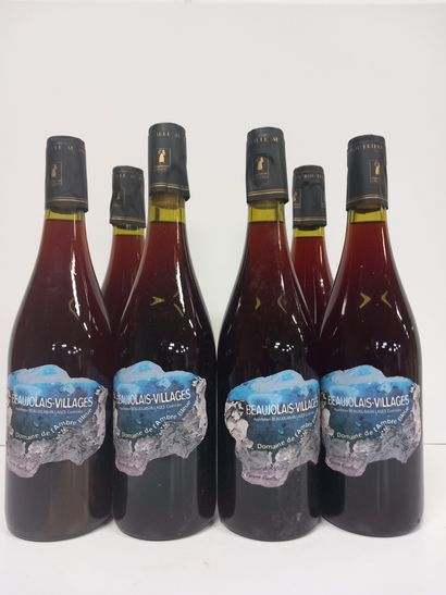 6 Bouteille de Beaujolais Villages 2011 Domaine...