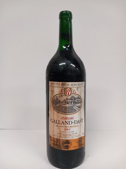 Magnum 150cl Château Galland -Dast 1983 Tiré...