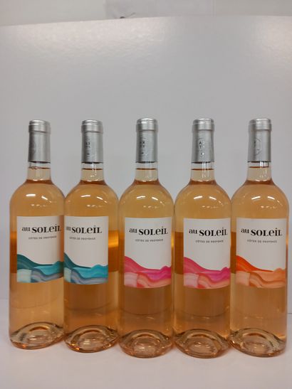 5 Bouteilles de Côtes de Provence Rosé 2017...