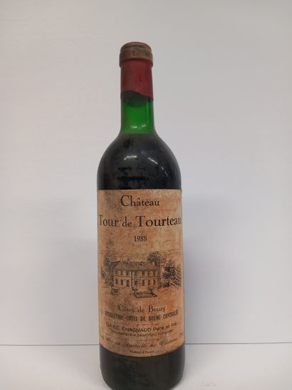 Bouteille du Château La Tour de Tourteau...