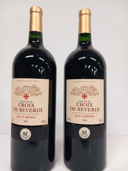 2 Magnums 150cl Haut- Médoc 2018 La Croix...