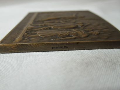 Médaille en bronze, d'après Borel. Xxe. 5...