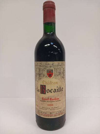 Bouteille de Saint Emilion Château La Rocaille...