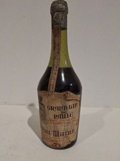 1 Very old bottle of straw wine—approximately...