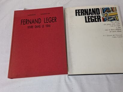 Lot de deux ouvrages sur Fernand Léger, années...