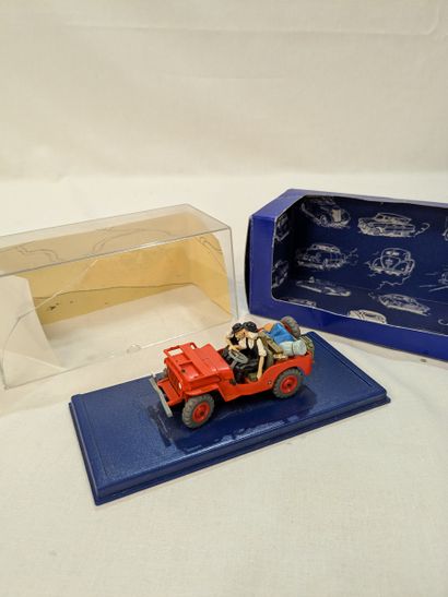 TINTIN - Resin miniature car from 