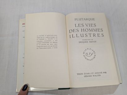 LA PLEIADE, PLUTARQUE. 