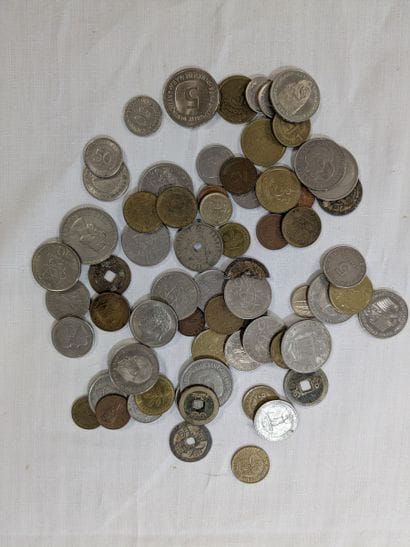 WORLD. Set of coins from Greece, Germany,...