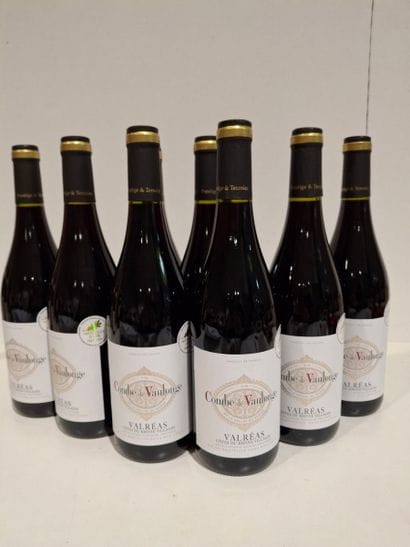 8 bottles of Valréas Cru Vallée du Rhône...