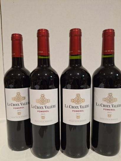 4 bouteilles de Pomerol 2021 - La Croix de...