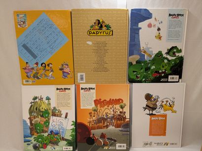 Lot de 6 bandes dessinées dont 4 