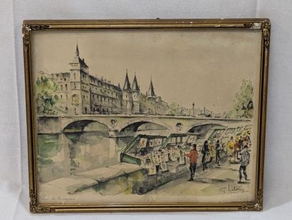 D'après Gabriel LELONG (1908-1984) Planche...