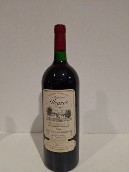 1 Magnum de Château Allegret 2004 - Vignoble...