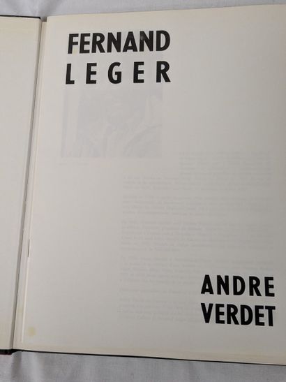 Lot de deux ouvrages sur Fernand Léger, années...
