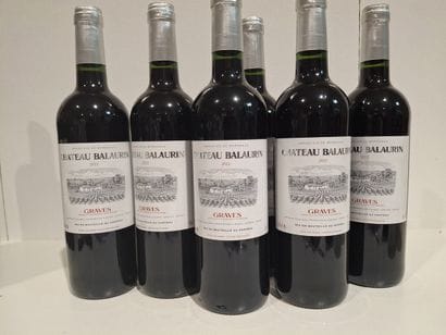6 Bouteilles de Château Balaurin 2024 Graves...