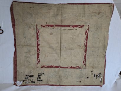Mouchoir d'instruction, numéro 9. Régimenté,...