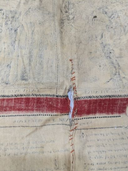 Mouchoir d'instruction, numéro 9. Régimenté,...
