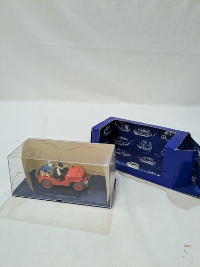 TINTIN - Resin miniature car from 