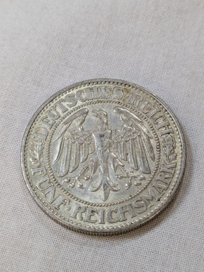 GERMANY - SECOND REICH - 5-mark silver coin...