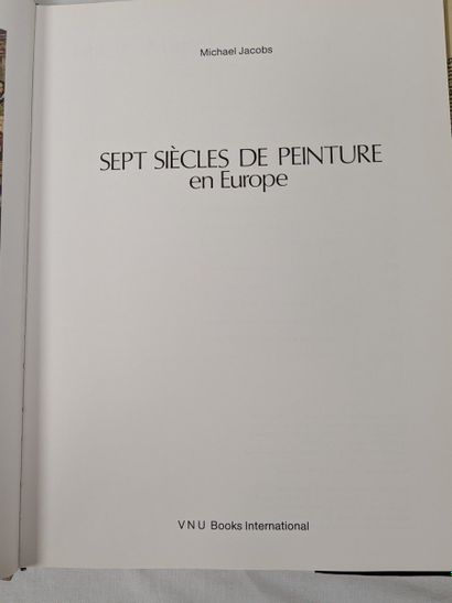 Lot de trois livres d'art dont : 