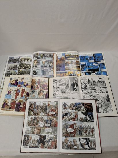 Lot de 5 bandes dessinées dont 