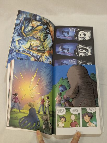 Lot de deux bandes dessinées comprenant 