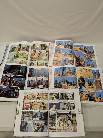 Lot de 5 albums : Torghal et Bob Maurane....