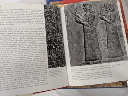 Lot de 5 livres sur l'architecture et l'archéologie...
