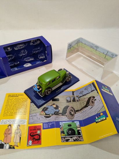 TINTIN - Resin miniature model car 