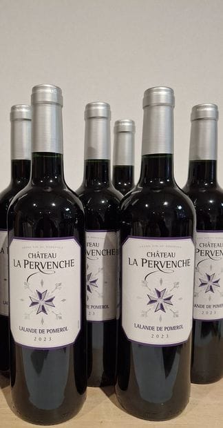 8 bouteilles de Lalande de Pomerol 2023 Château...