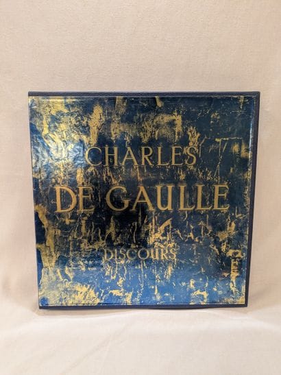 Coffret de vinyles reprenant les discours...