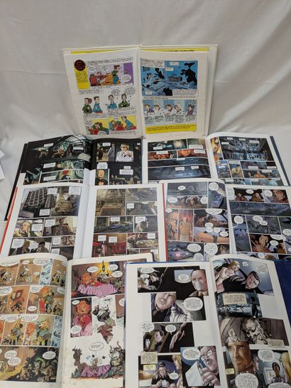 Lot de 7 bandes dessinées Les experts, Enchaînés…...