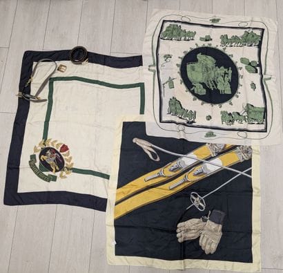 Lot comprenant deux ceintures (une Dior,...