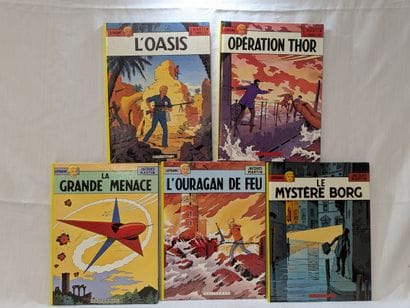 MARTIN. Ensemble de 5 albums des aventures...