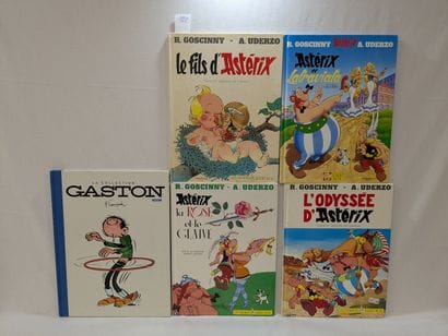 Lot de 5 bandes dessinées comprenant 4 albums...
