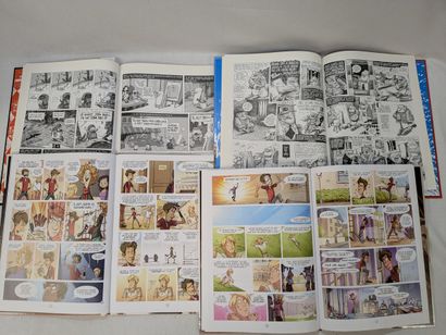 Lot de 4 bandes dessinées dont 
