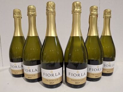 6 bottles of Prosecco Brut - Fiorla DOC -...