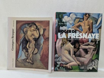 Lot de deux ouvrages monographiques,; l'un...