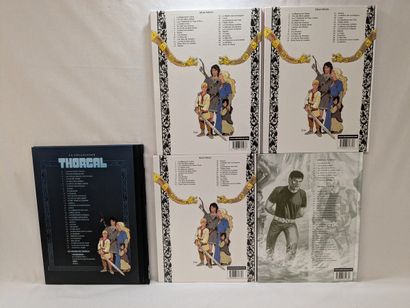 Lot de 5 albums : Torghal et Bob Maurane....