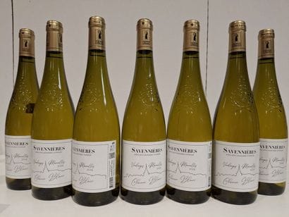 7 bouteilles de Savennières 2024 - Vendanges...