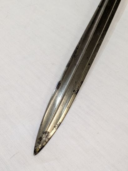 Sabre d'infanterie, modèle 1855. Gravé 