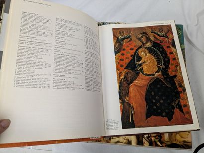 Lot de trois livres d'art dont : 