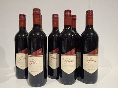 8 bottles of Fitou 2022 - Domaine Chassaux...