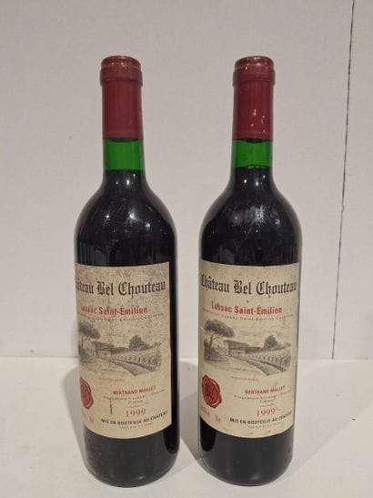 2 bouteilles de Lussac Saint Emilion 1999...