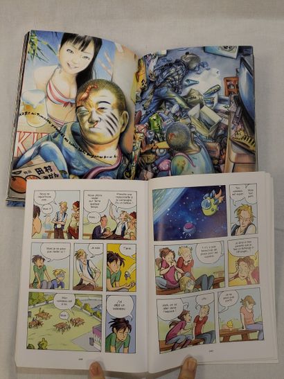 Lot de deux bandes dessinées comprenant 