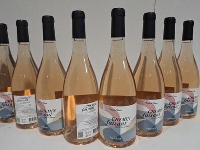 8 bottles of 2024 Côtes du Rhône Rosé - Le...