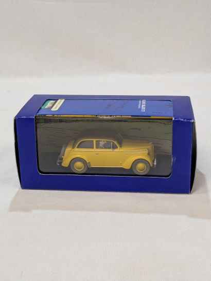 TINTIN - Resin miniature car 