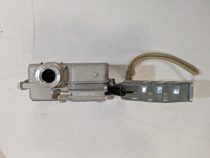 CAMEX. Camera made of metal, resin, and glass,...