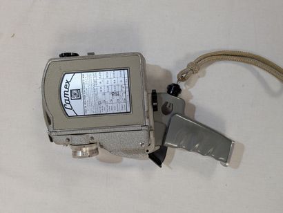 CAMEX. Camera made of metal, resin, and glass,...